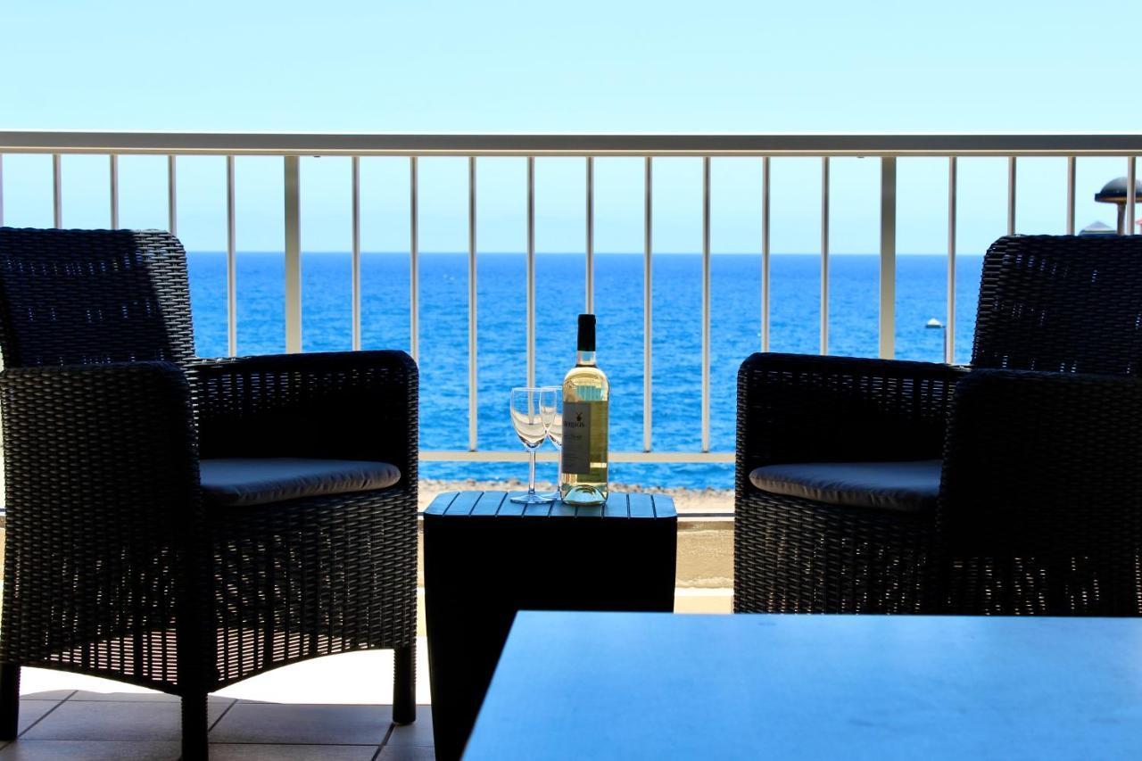 Sunny Ocean View Apartment ポリス・デ・アボナ エクステリア 写真